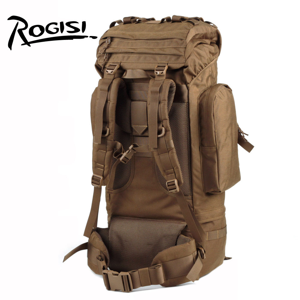 rogisi cordura 65l野营背囊登山包户外双肩包野外生存背包bn-011