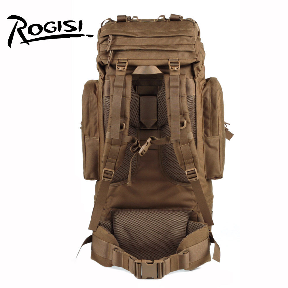 rogisicordura65l野营背囊登山包户外双肩包野外生存背包双肩背包