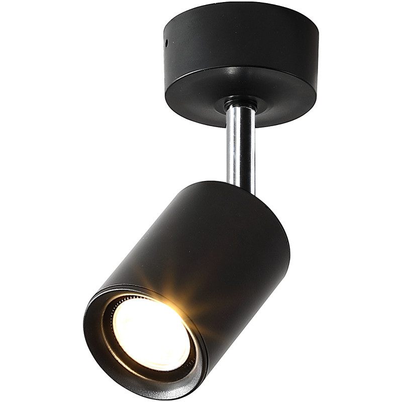 明装吸顶小射灯led天花灯北欧轨道灯家用换灯泡聚光店铺商用筒灯