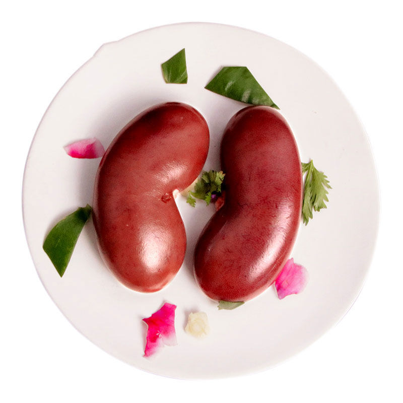 【鹿肾一对 顺丰】吴琼 鹿肾新鲜一对装约100g鹿肉新鲜吉林梅花鹿