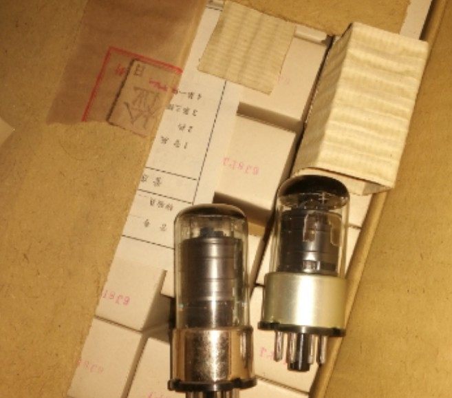 6j8p电子管全新新军曙光南京6米8c6sj7电子管