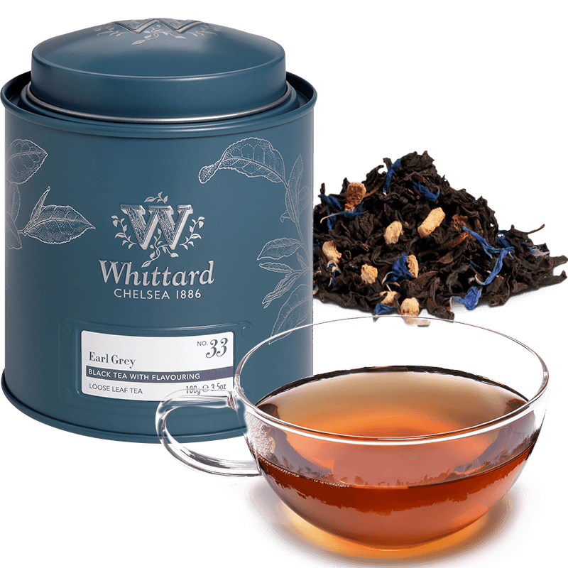 whittard 英国伯爵红茶100g罐装 英式红茶花果花草茶进口茶叶送礼