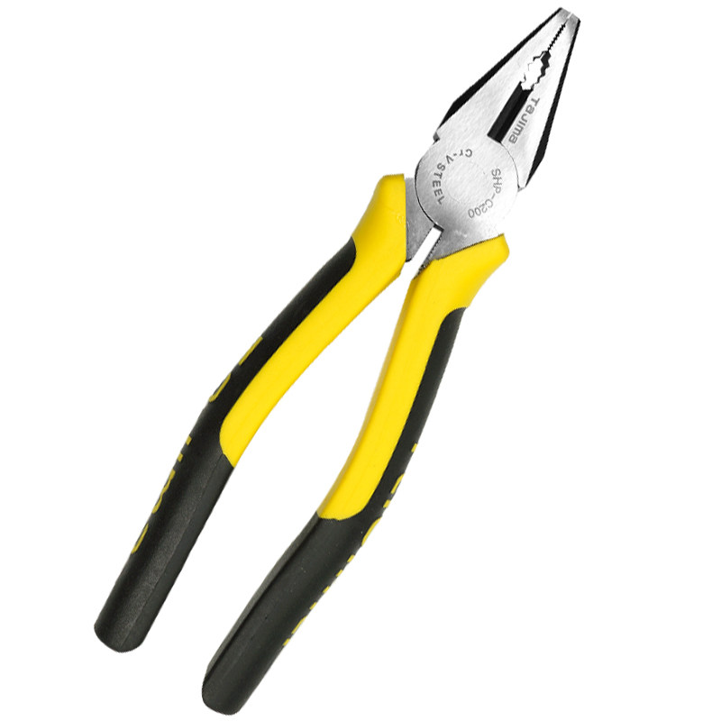 钳子tajima日本田岛钢丝老虎钳断线花齿6寸7寸钢丝钳