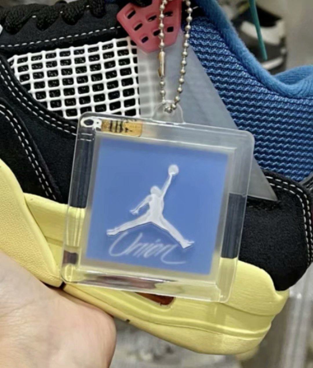 适配airaj4union骑士南海海岸吊牌挂件tpu鞋扣