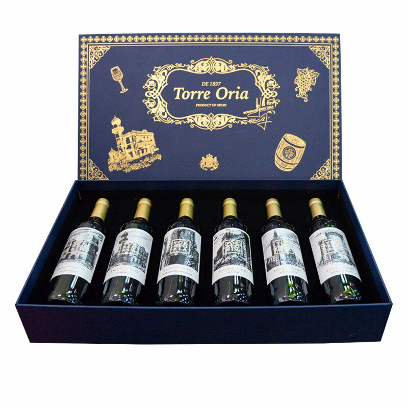 奥兰酒庄纪念款干红葡萄酒西班牙原瓶进口整箱礼盒装750ml6支