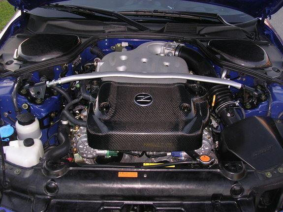 日系机舱发动机发动散热机仓z33恶魔引擎碳纤维碳纤维改装件