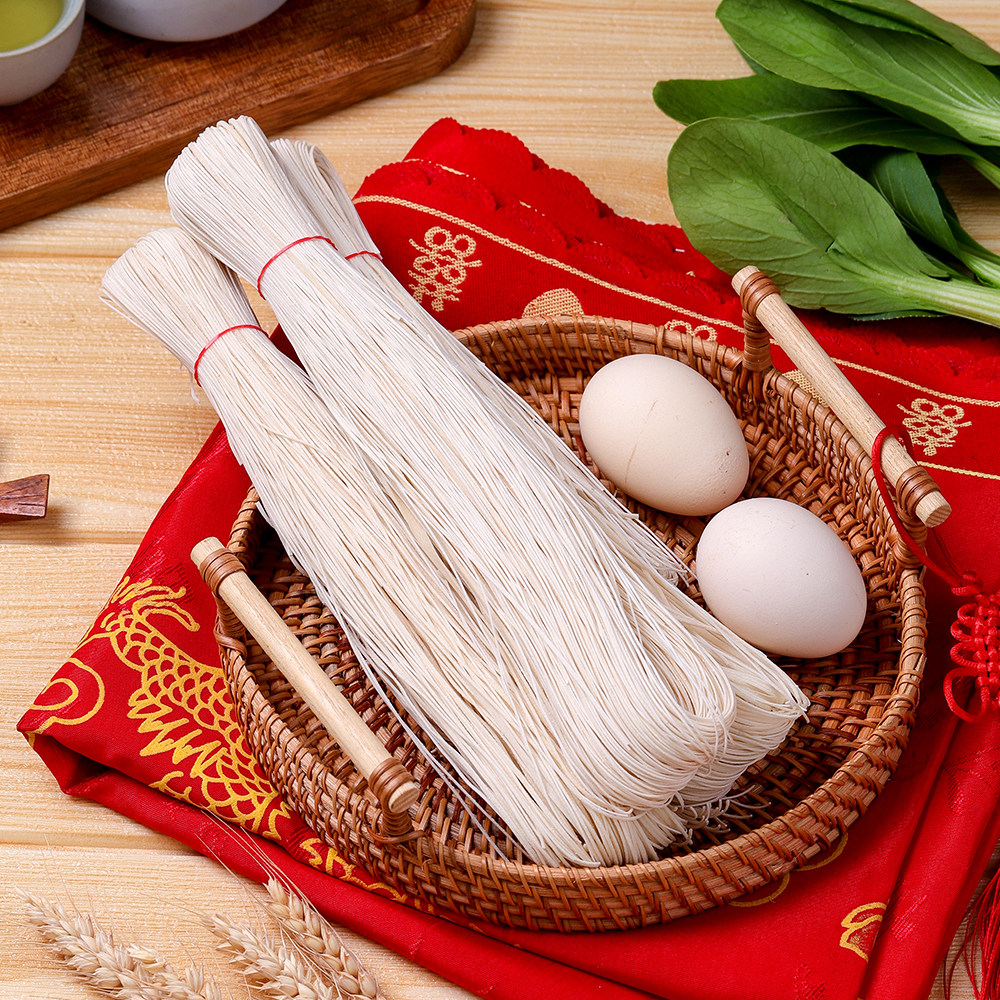 莆田手工福建特产正宗仙游长寿寿面妈祖线面面条