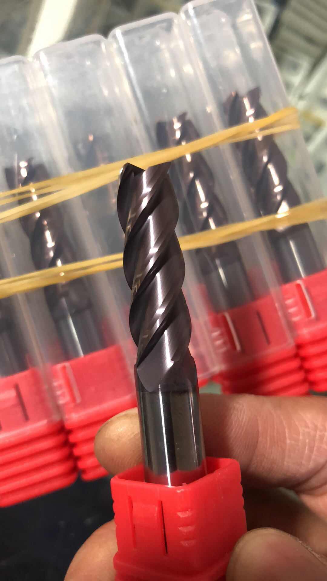 进口二手4刃铣刀99新4 5 6 8 10 12mm合金铣刀旧钨钢刀数控雕刻刀