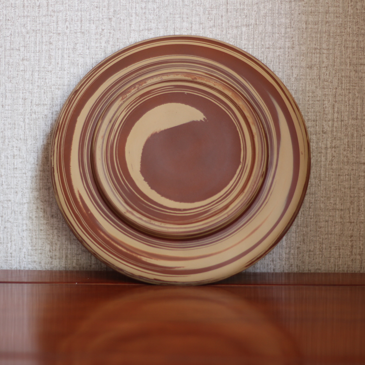 云南建水紫陶手工绞泥茶盘壶承天然泥料盘子茶盘