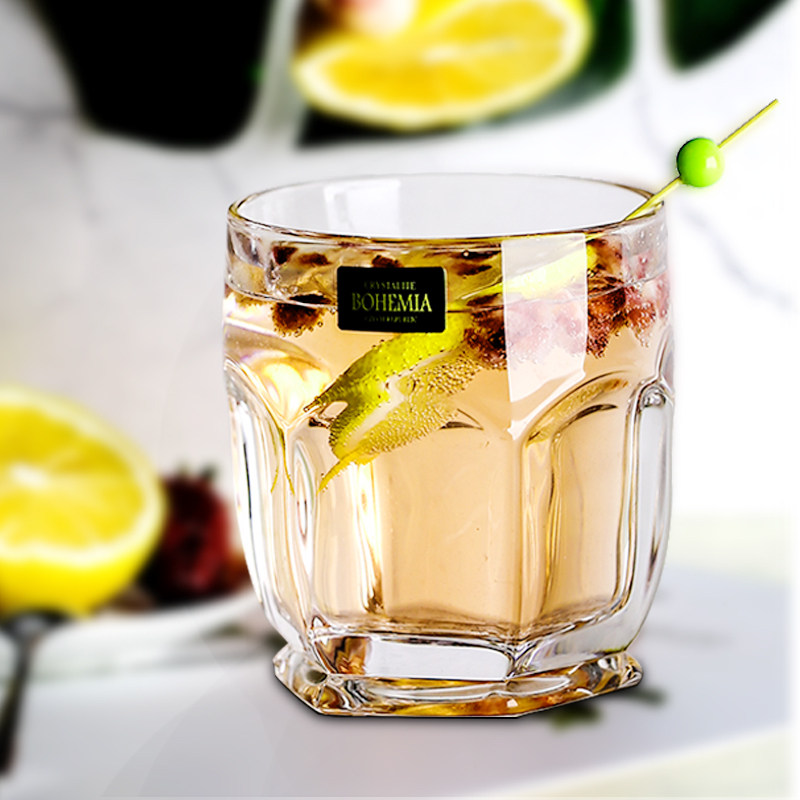 bohemia威士忌酒杯捷克进口水晶玻璃欧式酒具洋酒杯子水杯啤酒杯