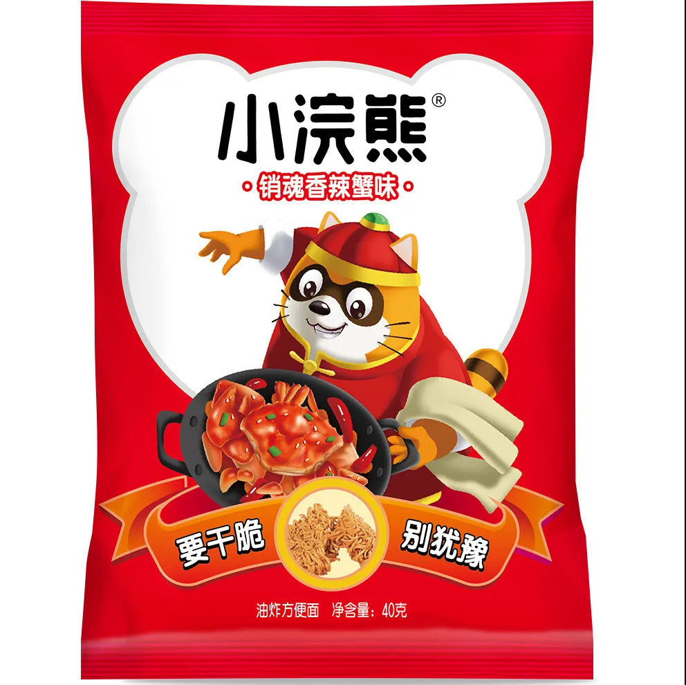统一小浣熊干脆袋装整箱怀旧捏碎干吃即食香脆冲泡方便面