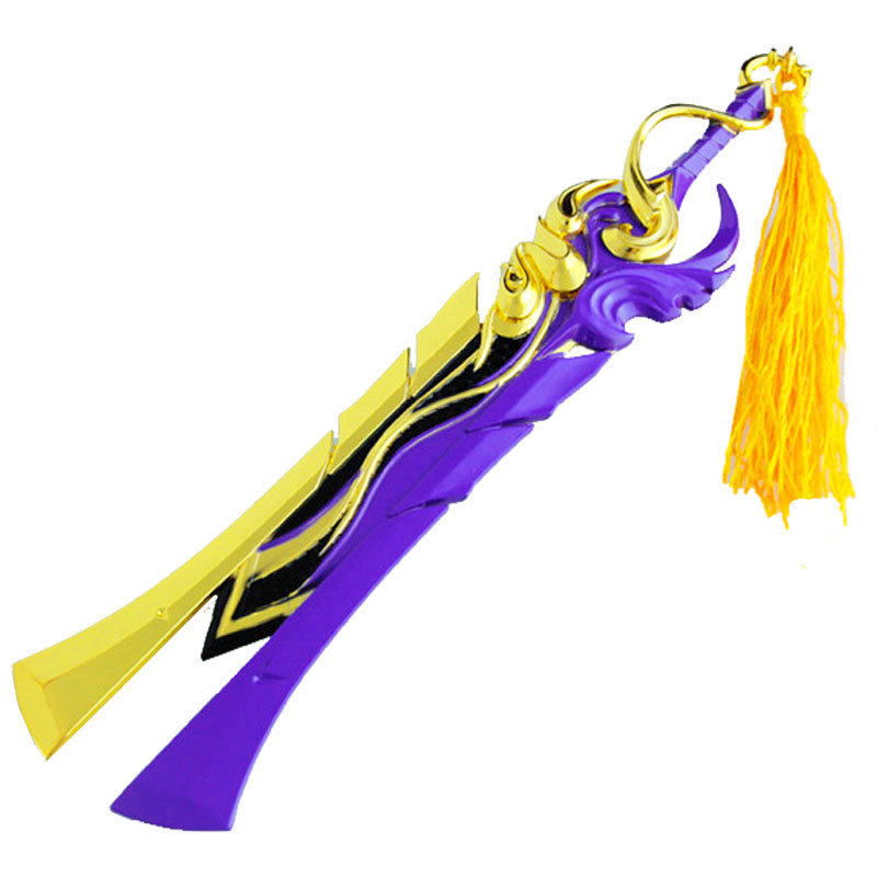 王者兵器李信一念神魔皮肤荣耀合金武器钥匙扣游戏