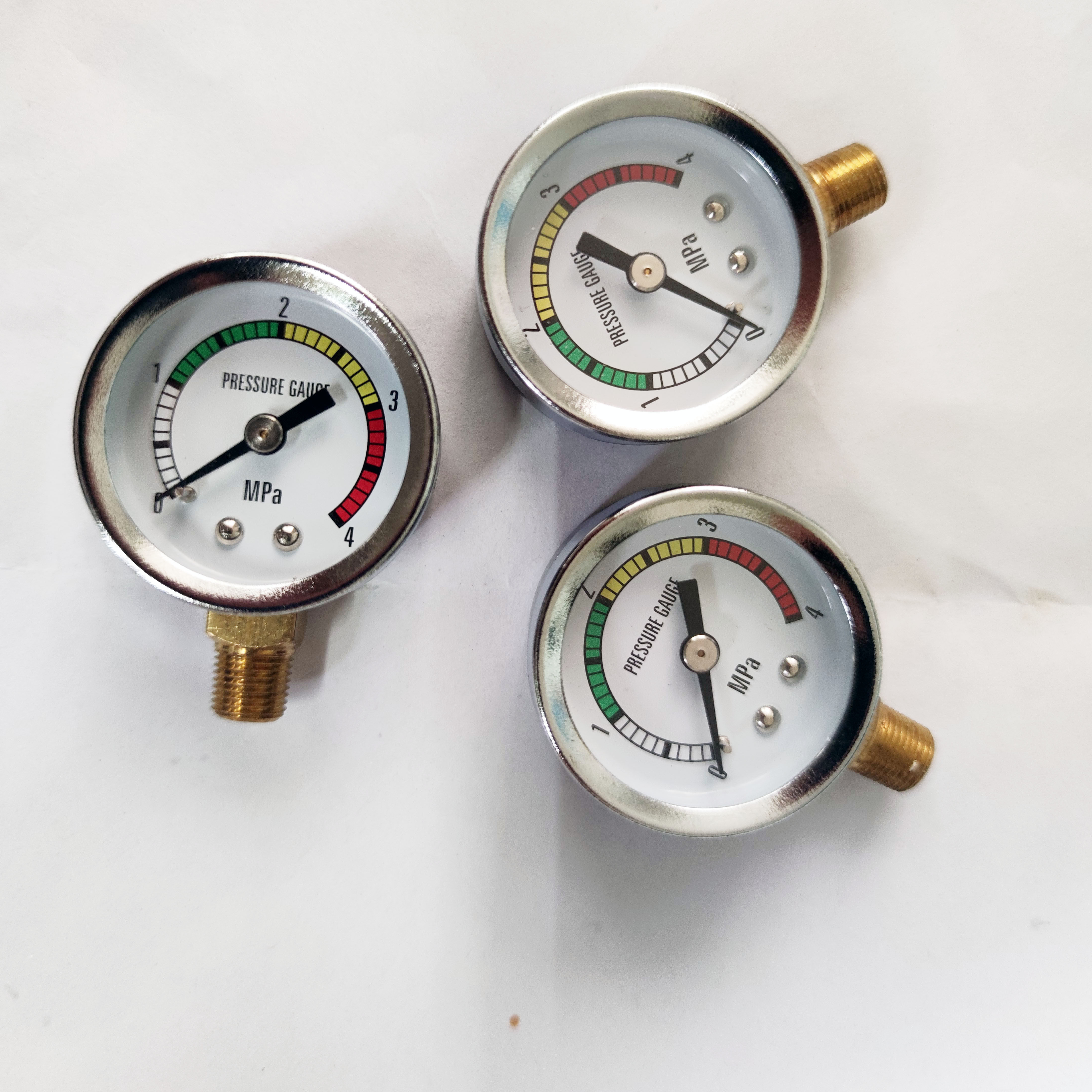 润滑润滑油油泵压力表液压注塑机数控机床注油油压4mpa压力表