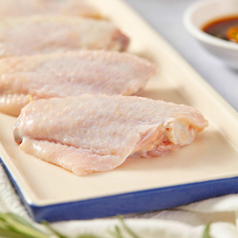 鸡翅天农土鸡清远鸡中烧烤食材新鲜冷冻袋装生鸡翅