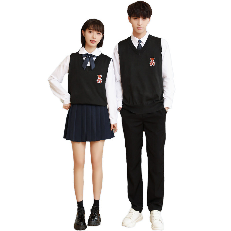 台湾毕业班学院高中风琴衬衫校服白衬衫演出服中学生学生校服