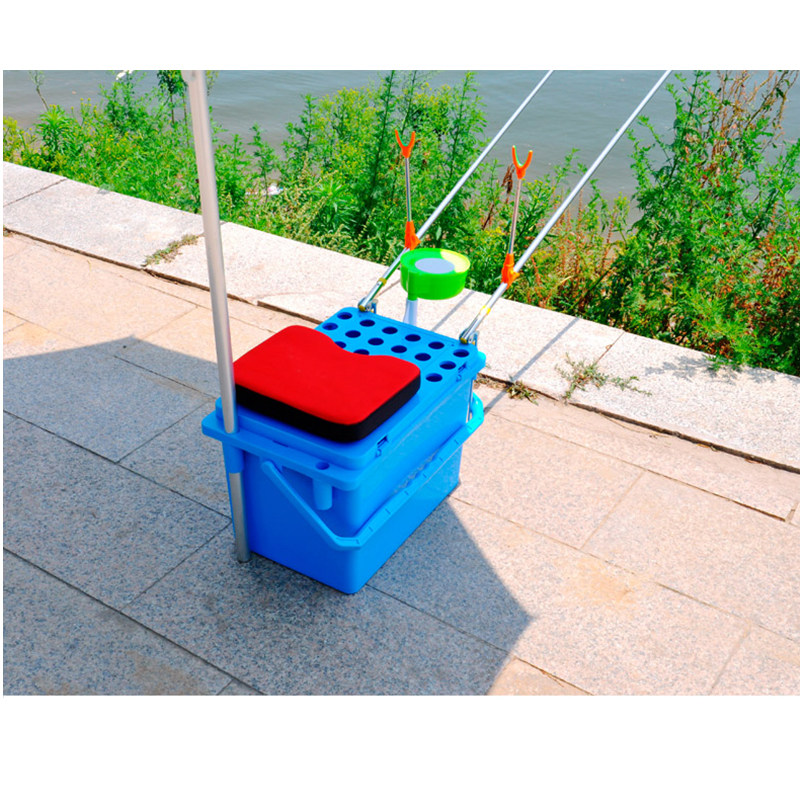 钓鱼新款便携超轻全套多功能水桶路亚路亚渔渔具钓箱