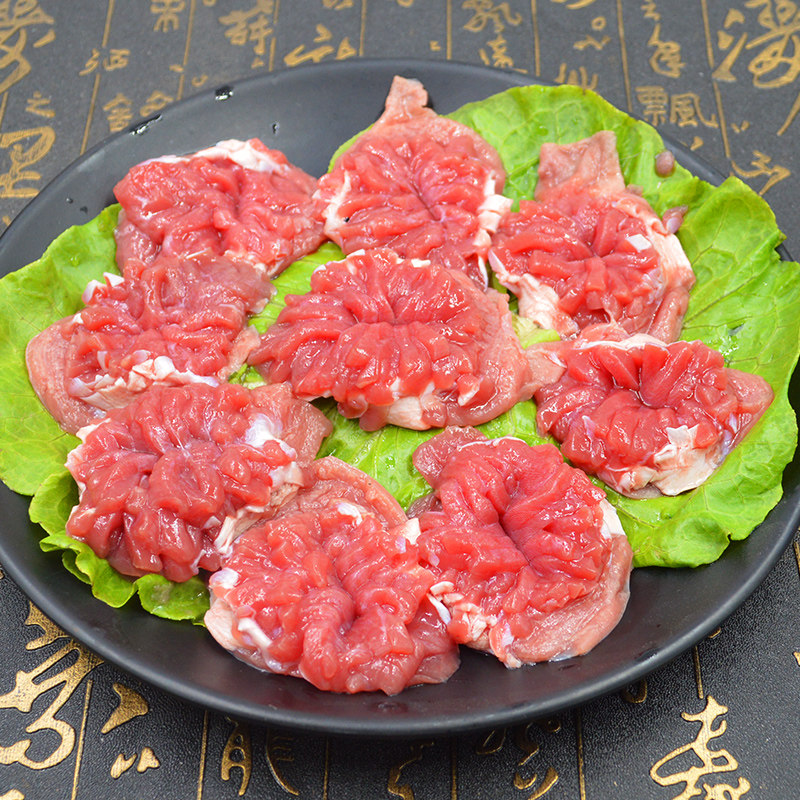 新鲜切花鸭胗冷冻火锅食材配菜品鸭胗花300克