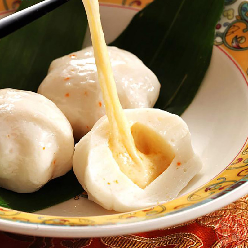 芝士包6斤装2斤3包芝士丸芝心丸包鱼丸豆捞火食鱼丸