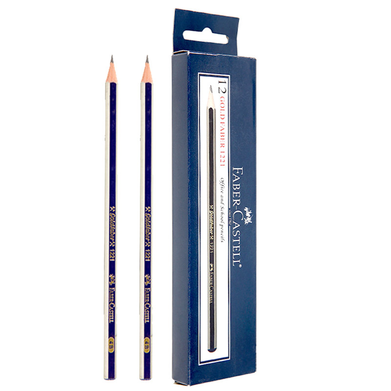 铅笔德国辉柏嘉素描1221美术绘图设计速写书写铅笔