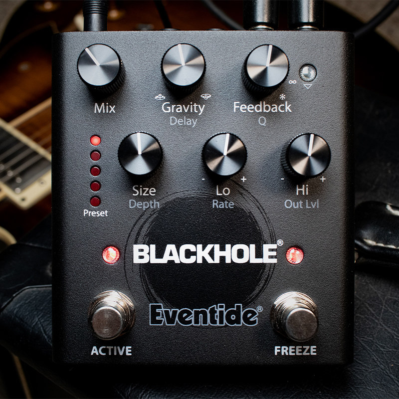 现货美国eventideblackholereverb黑洞混响单块效果器带单块效果器