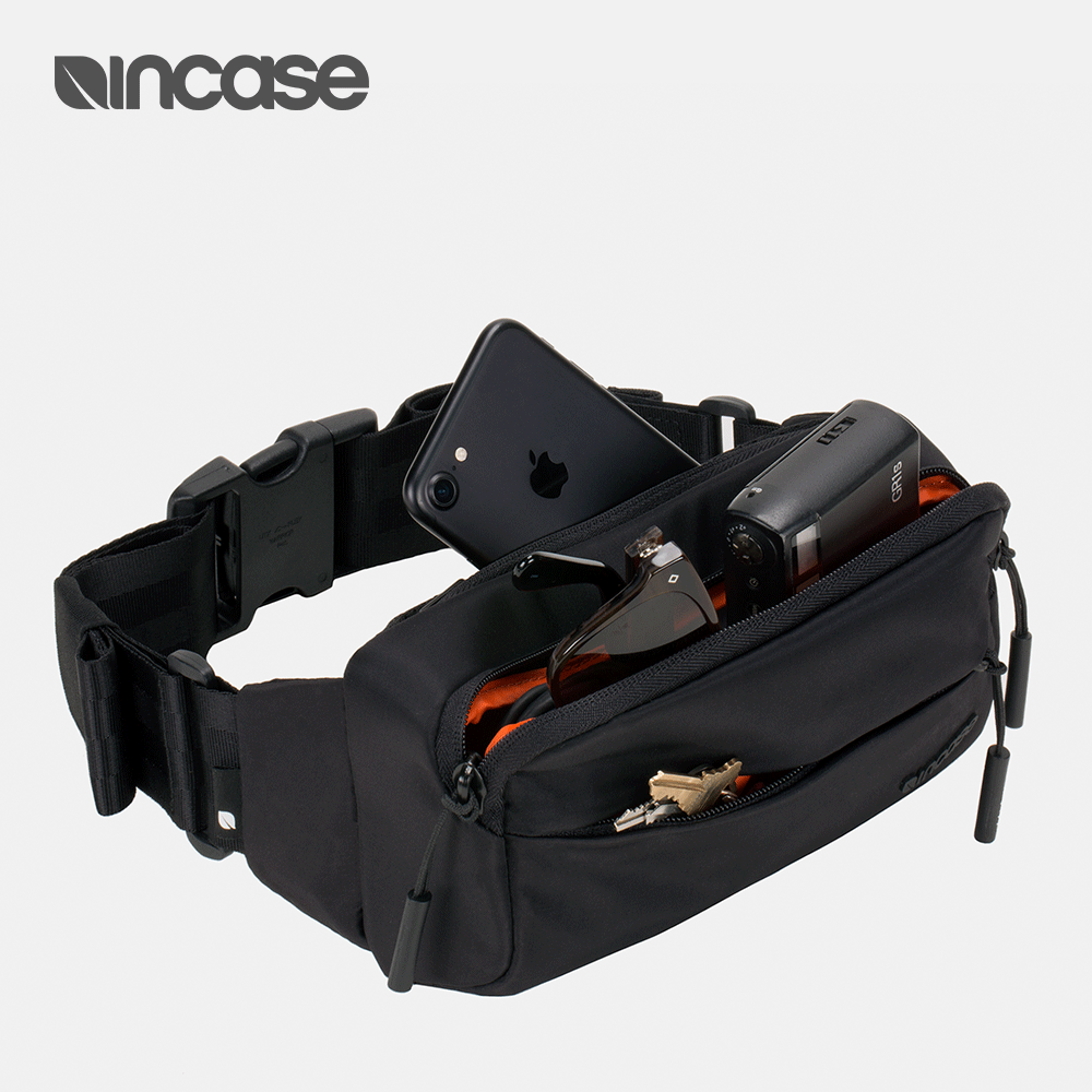 美国incase轻便紧凑sidebag多功能数码轻巧挎包胸包腰包男女百搭