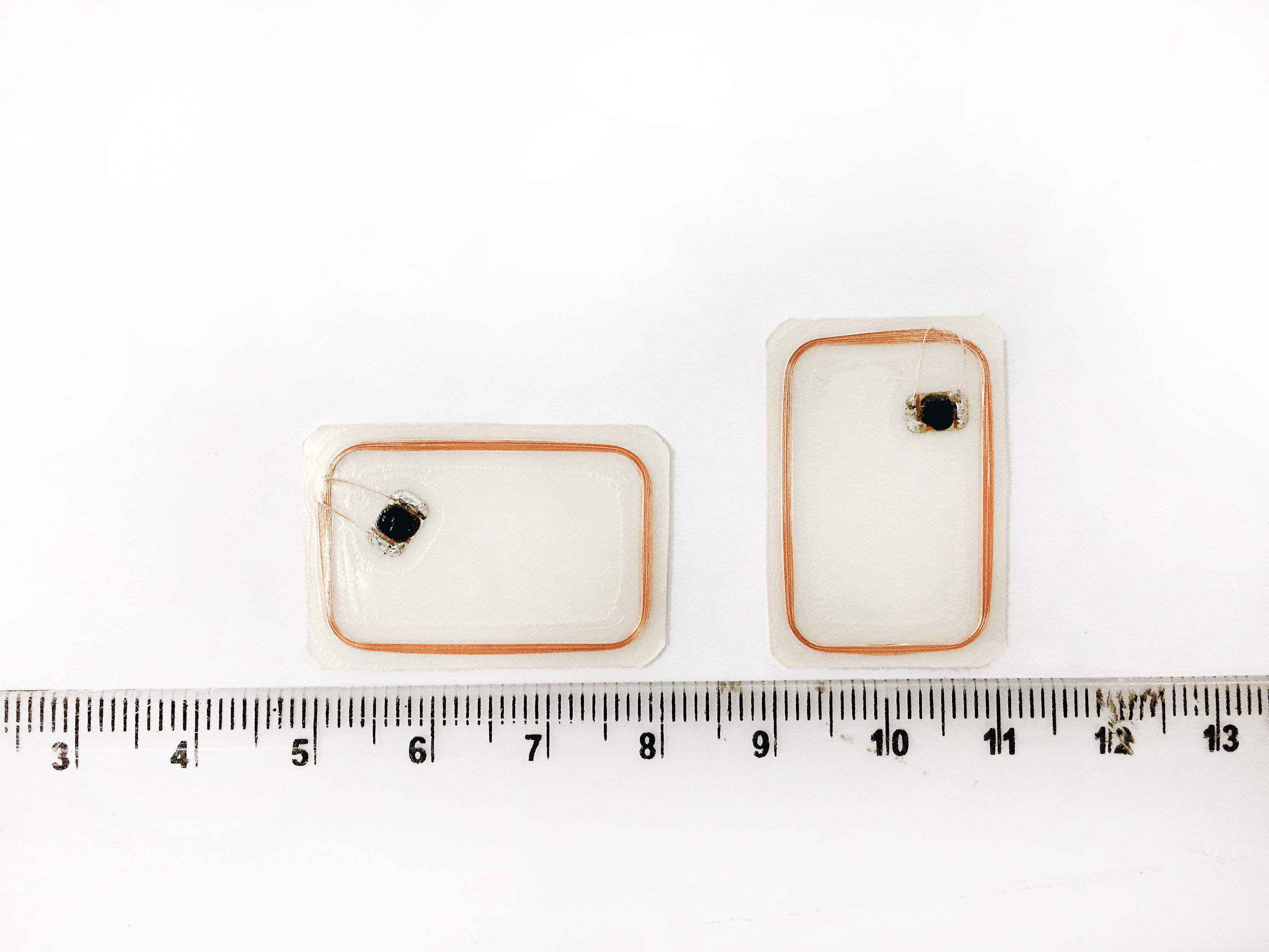 rfid3221mm透明nfcuidiciocde线圈电子标签硬性ic卡