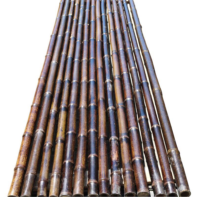 紫竹竿装饰室内户外竹屏风隔断吊顶门头庭院黑竹杆料装修竹子包邮