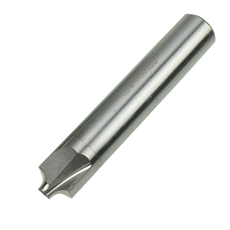 高性能加硬高速钢含铝内r铣刀凹圆弧铣刀倒边外r倒角刀两刃模具