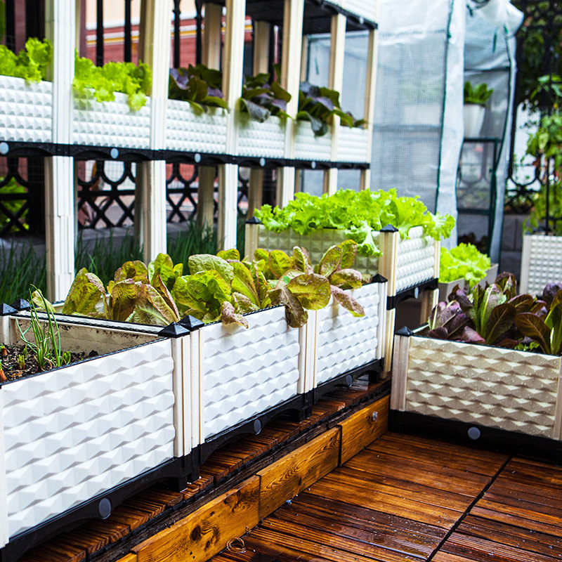种植4026双层立体阳台蔬菜种菜神器楼顶露台花盆