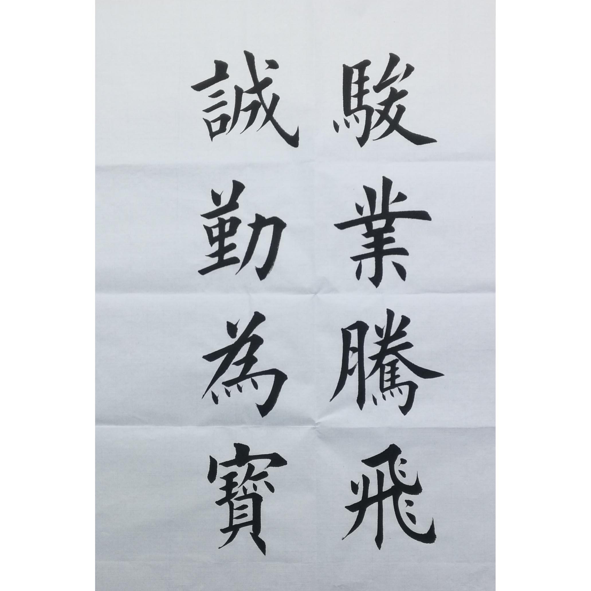 办公教室书房装饰 欧正田楷书书法作品定制手工代写毛笔字画 字 8