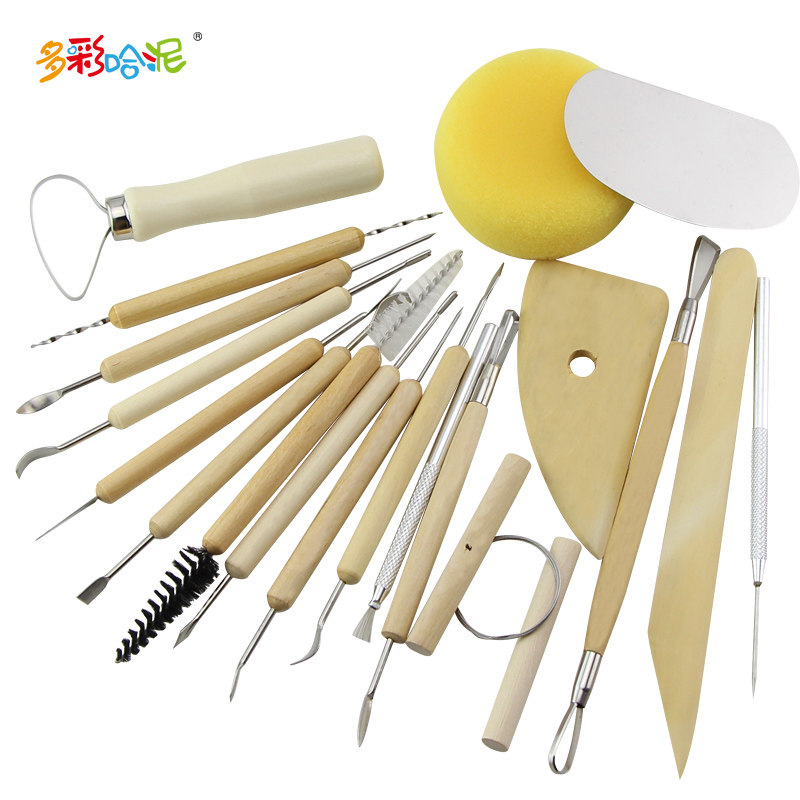 泥塑工具多款陶泥雕塑精雕油泥diy软陶手办模型制作工具