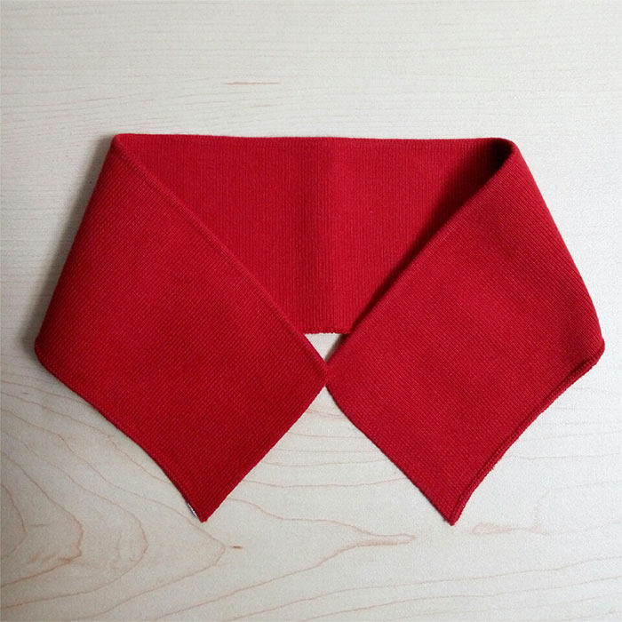 纯棉针织成人横机领扁机领螺纹领口布料t恤领子袖口服装辅料罗纹