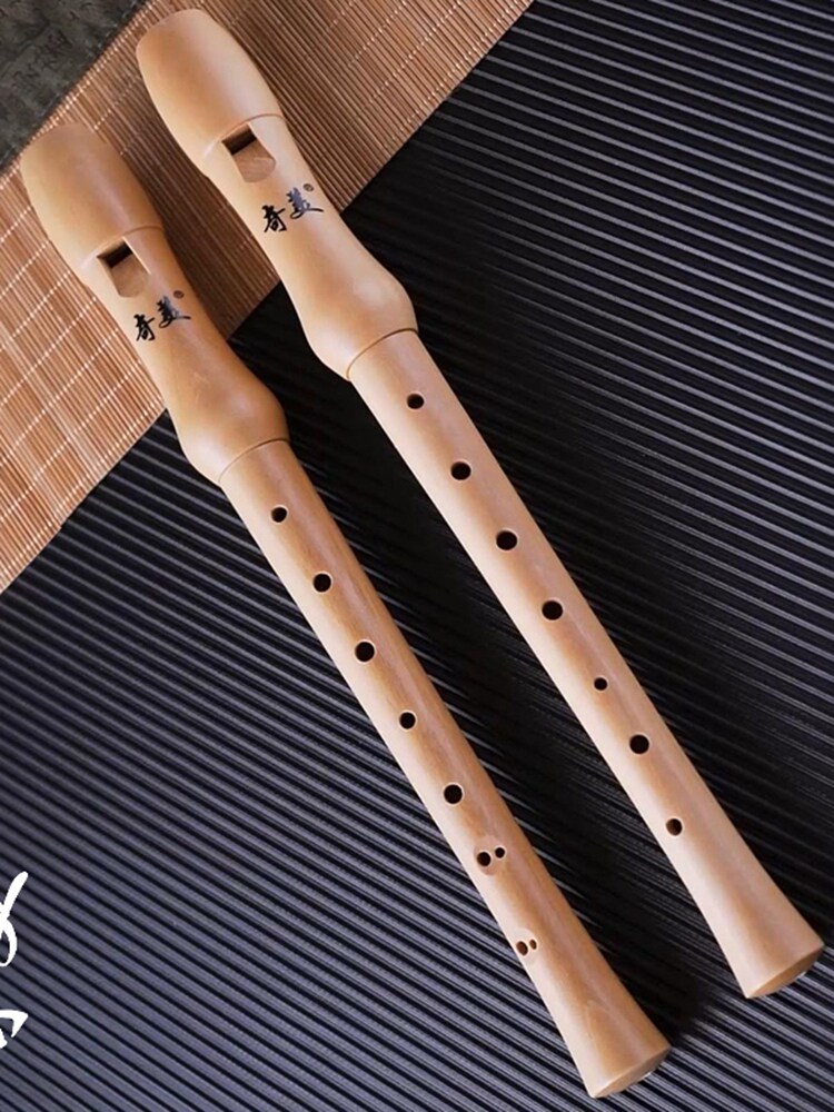 奇美课堂初学学生儿童笛子木质八孔竖笛英式竖笛