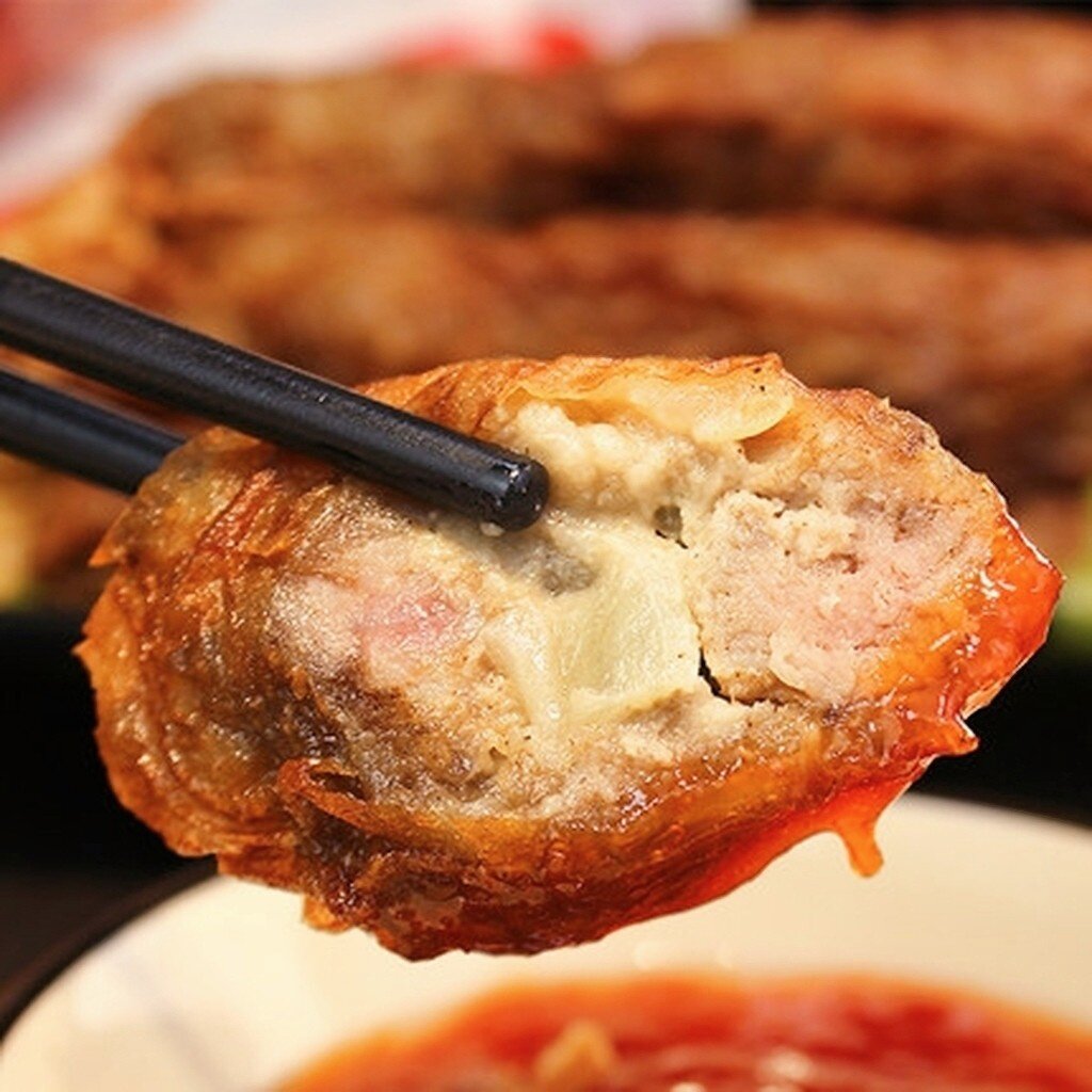 五香胜福福建闽南石码生猪肉卷油炸半成品小吃生猪肉