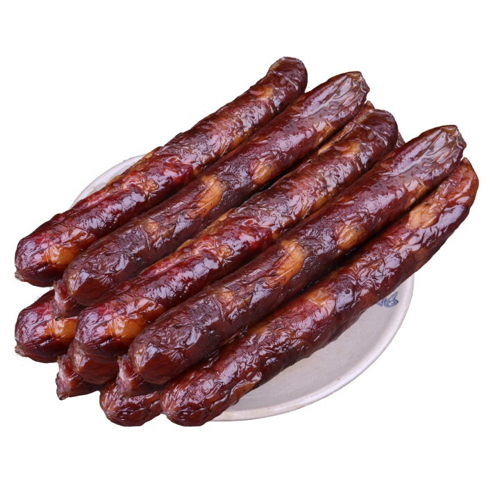 香肠腊肉土猪麻味熏香烟熏自制正宗李正文特产腌肉