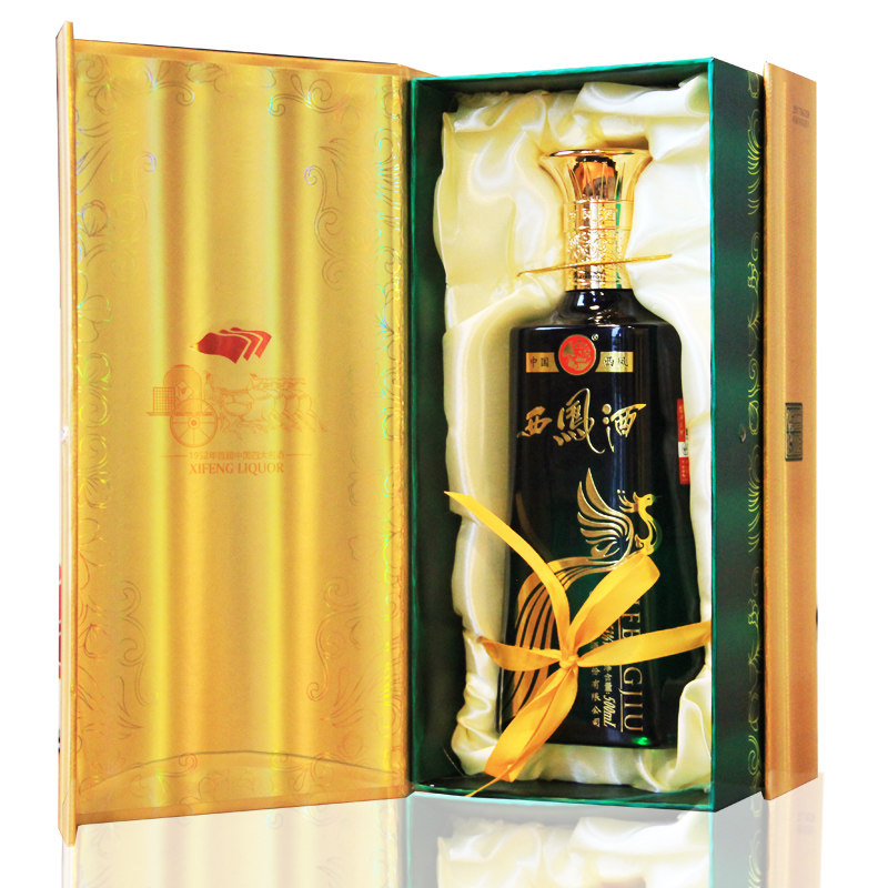 西凤酒53度白酒旗帜珍藏版凤香型礼盒装单瓶高端白酒收藏宴请送礼