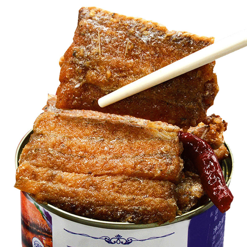 五香150g即食方便海鲜肉食品鲜鱼红烧新鲜鱼罐头鱼类罐头