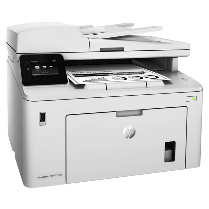 惠普m227fdw黑白激光打印机复印一体机无线扫描传真黑白激光多功能