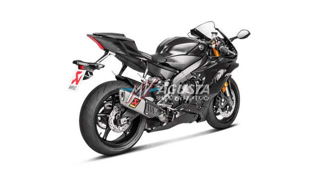 雅马哈r6钛合金全段排气天蝎akrapovic摩托车排气管