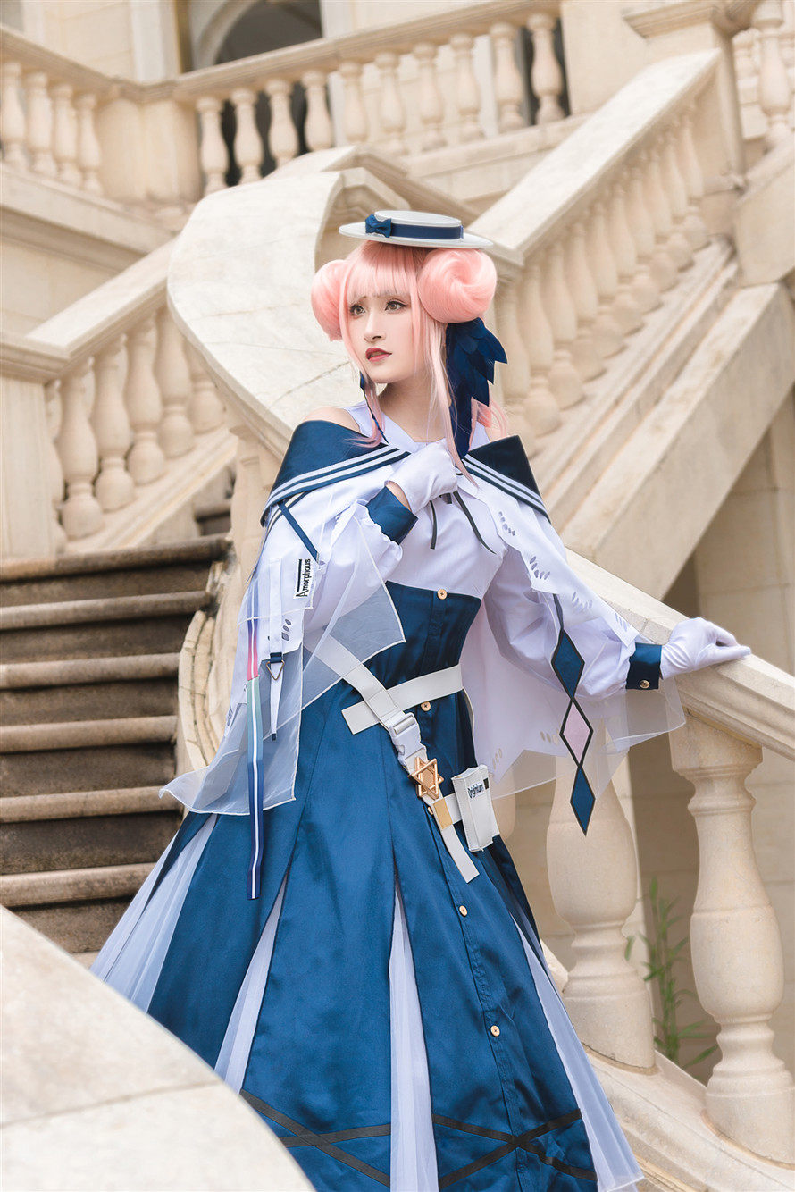 帽子伞现货 羽辰工作室明日方舟cos服锡兰女装 全套游戏cosplay服装