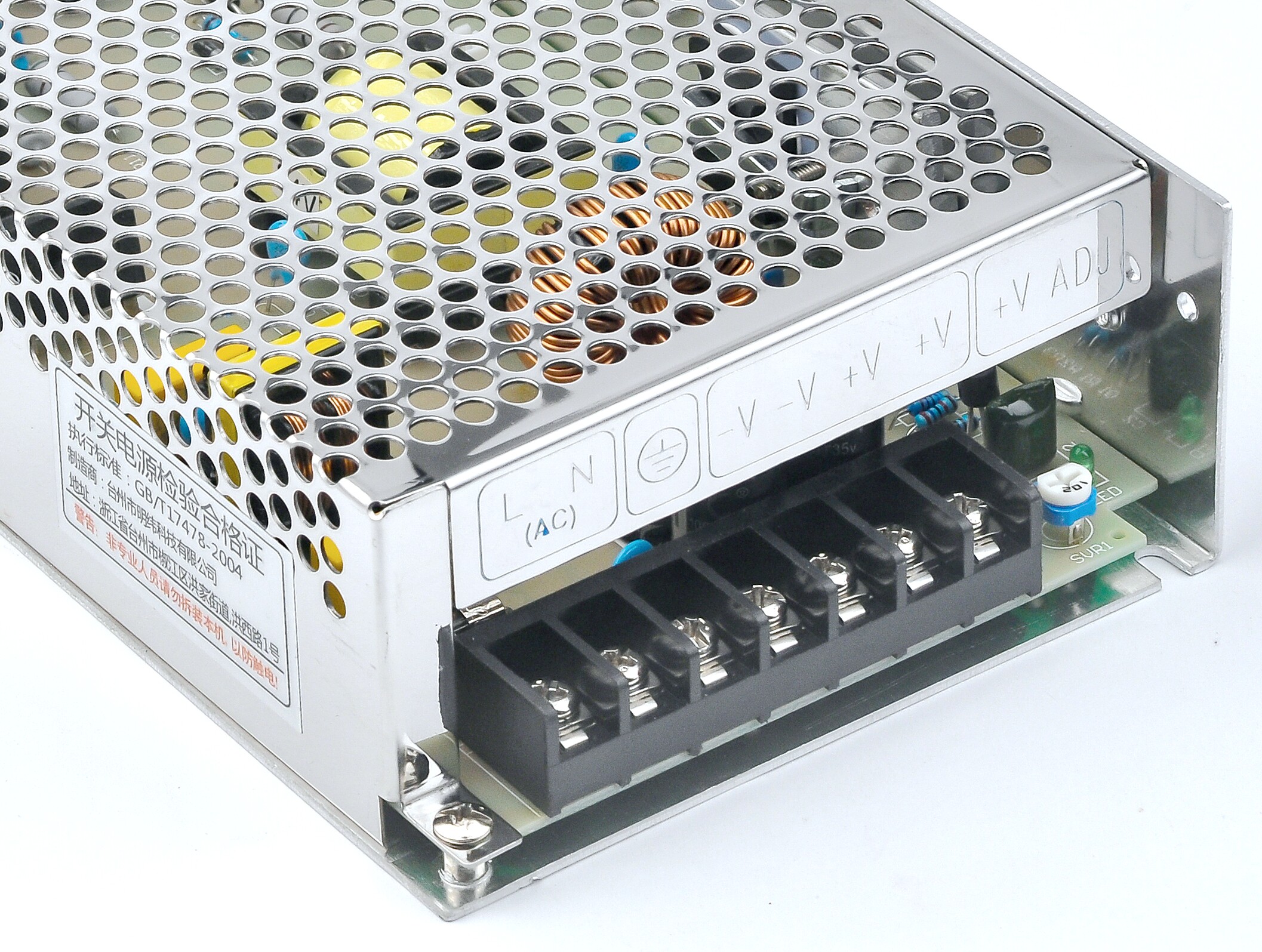 220vdc24v开关电源s200w5v直流led灯带12v灯箱护栏开关电源