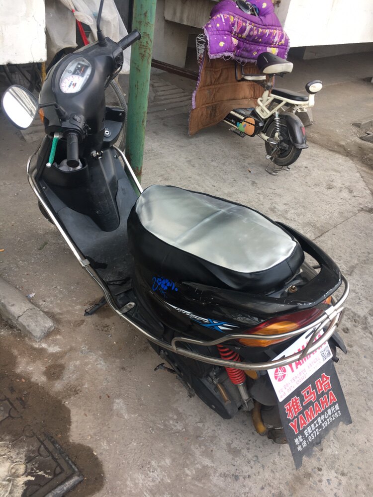 雅马哈jog福喜巧格电动摩托车坐垫皮革防晒防水摩托车坐垫
