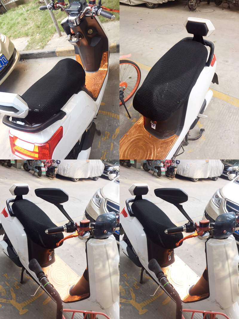 小牛坐垫防水防晒红牛金牛套大电动摩托车n1s摩托车坐垫