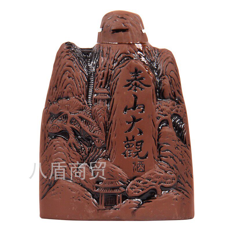 山东泰安特产御酿泰山大观52度固态浓香香型白酒