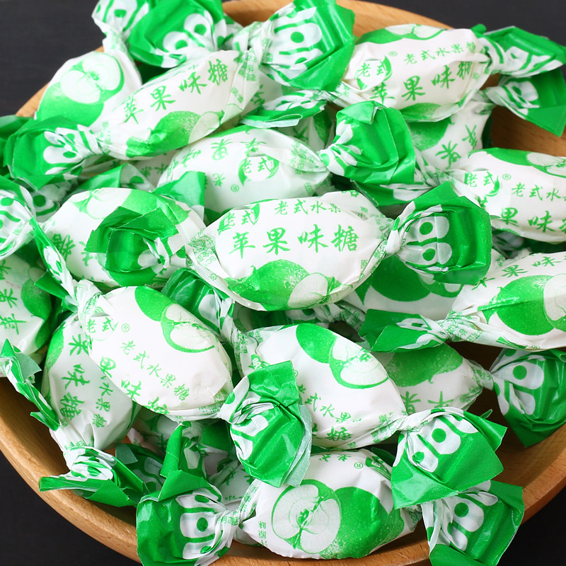 东北老式水果糖怀旧传统硬糖喜糖零食糖块混合传统糖果