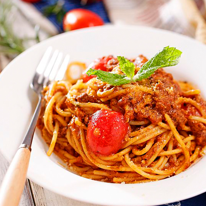 香农达番茄意大利面肉酱250g两人份精选鸡肉猪肉意面意粉酱小包装