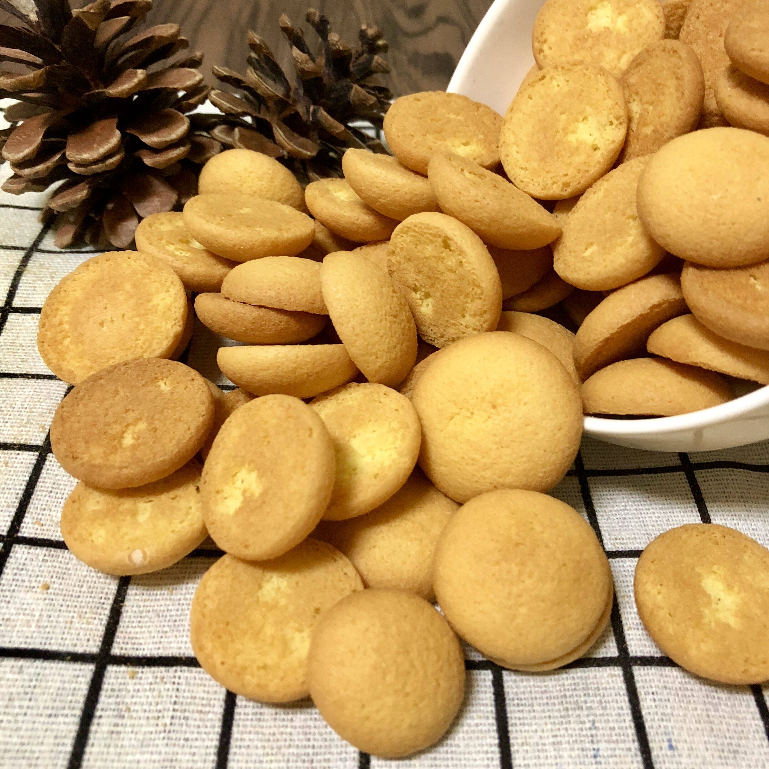 饼干零食杏元鸡蛋4斤整箱散装小时候休闲包邮蛋圆饼干