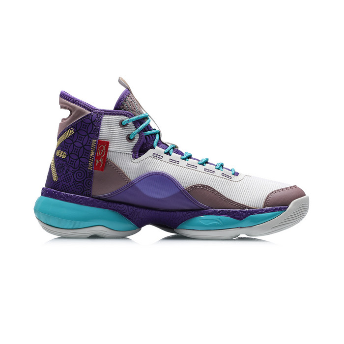 李宁影2代高帮篮球鞋abpr005男wow2韦德之道耐磨运动鞋shadow