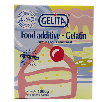 胶粉大卫利达食用凝胶1000g鱼胶明胶吉利丁粉吉利丁片