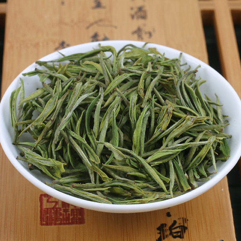 宋茗安吉白茶卢浮宫红100g明前精品珍稀绿茶